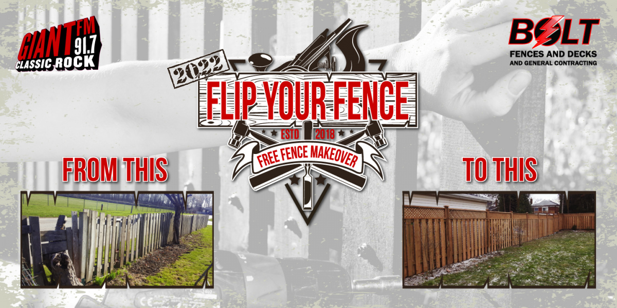 Flip Your Fence 2022 with Bolt Fences & Decks